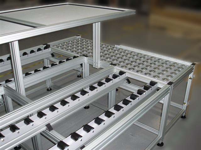 Aluminium frame system