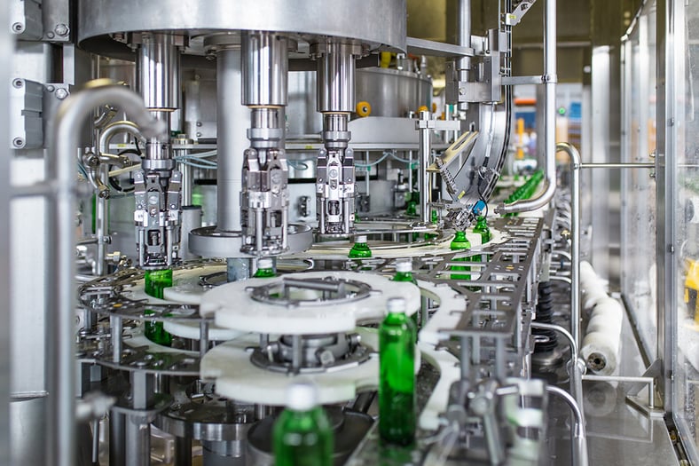 Efficient format changes for bottles at bottling plants